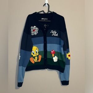 Teddy Fresh x Looney Tunes Tweety Bird Cardigan
